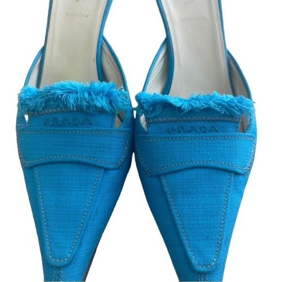 PRADA MULES SIZE 38 - Picture 9 of 10
